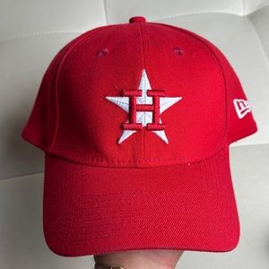 Red Houston Astros fitted cap